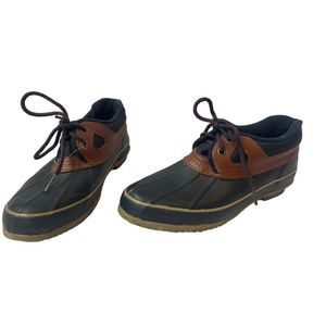 Vintage Sporto Thermolite Steel Shank Blue Boots Size 8